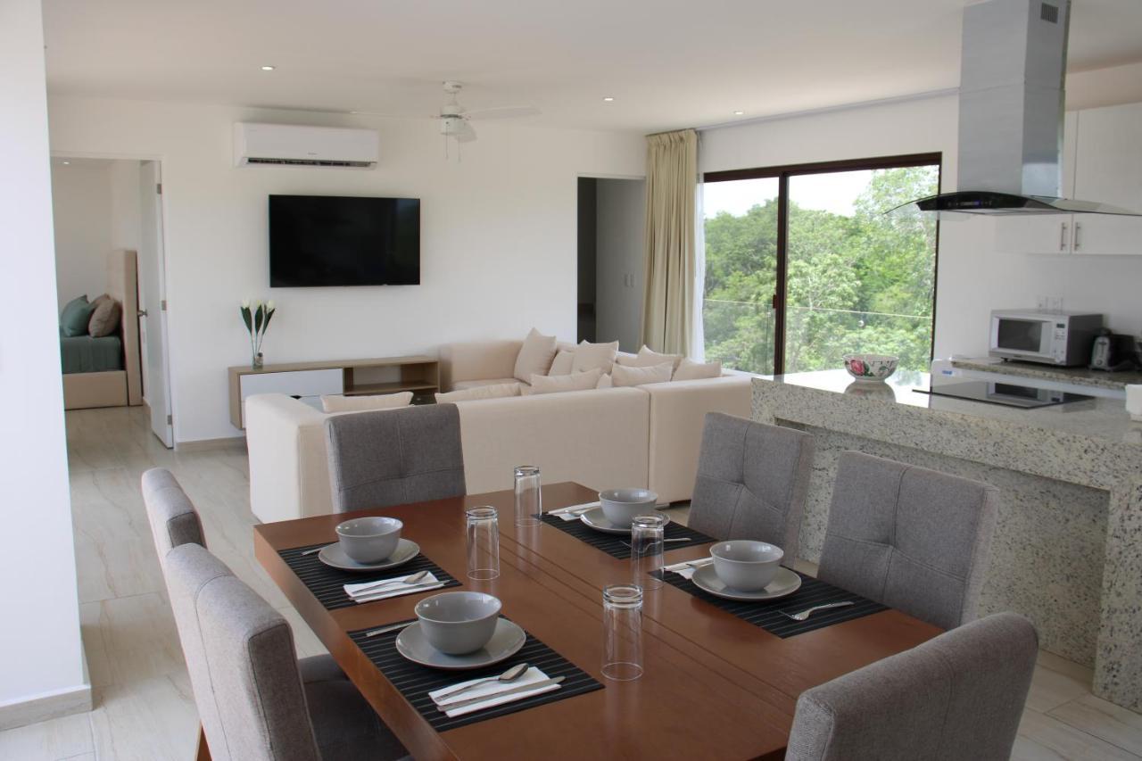 Apartment And Penthouse Blue Luxury Kukulkan Tulum Exterior foto